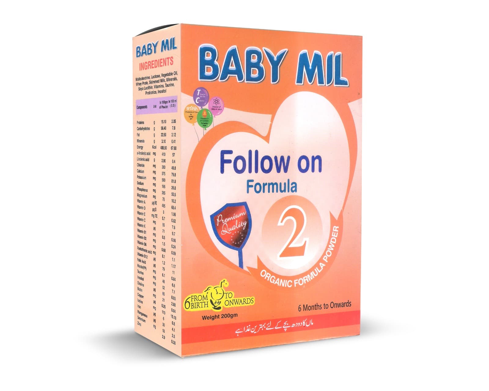 Baby Mil 2 - Follow on Formula | Premium Infant Formula by X-nt Health